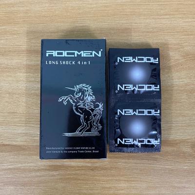 Bao cao su ROCMEN gân gai kéo dài thời gian hộp 12c