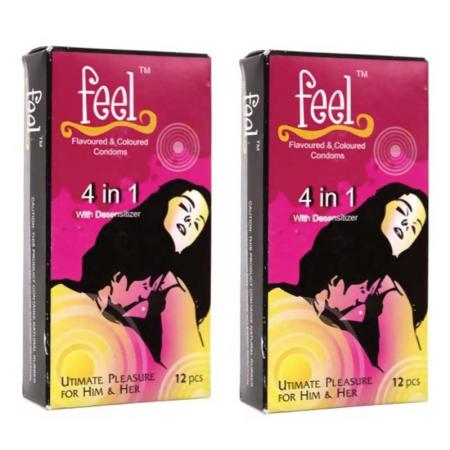 Mua Hộp bao cao su Feel 4 in 1