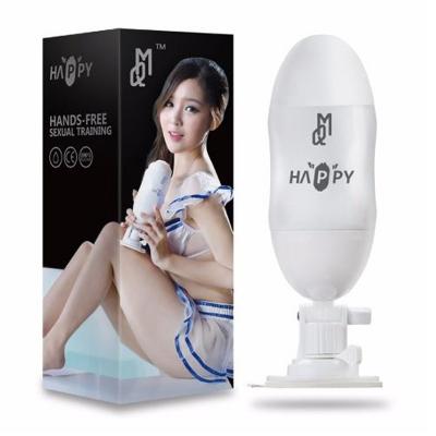 Mua Cốc thủ dâm Happy gắn tường 2 đầu rung xoay 180 độ