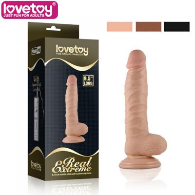 Mua Dương vật giả silicon Lovetoy 8.5 inch có đế hít tường không rung