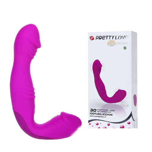 bao bì Dương vật hai đầu 30 kiểu rung Prettylove