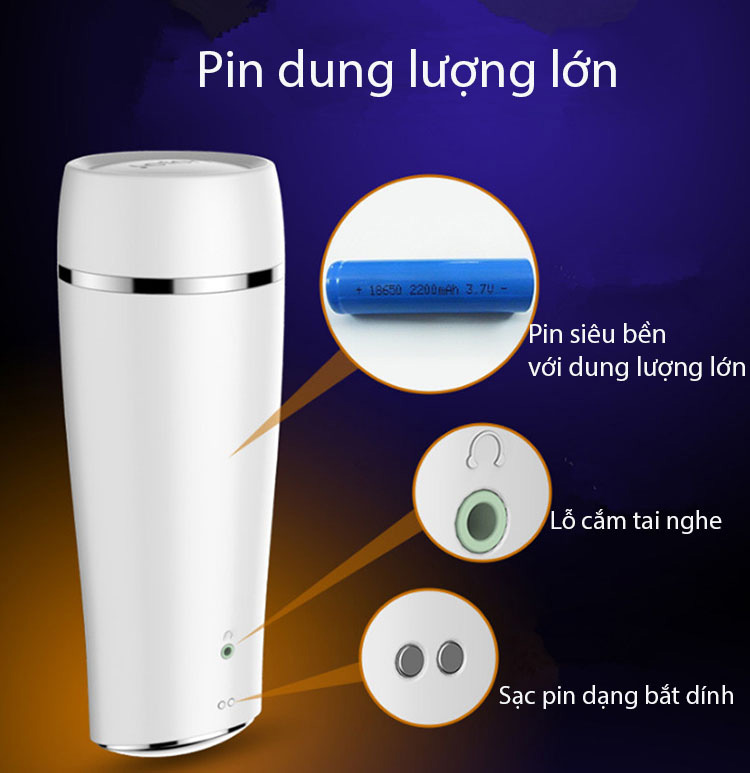 pin dung lượng Cốc thủ dâm Leten intelligent vagina cup