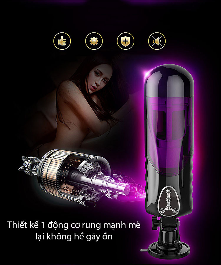 ruột Máy thủ dâm tự động Telescopic Sweetheart II
