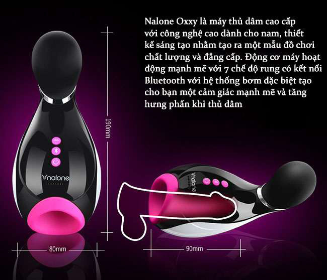 kích thước Cốc thủ dâm Nalone