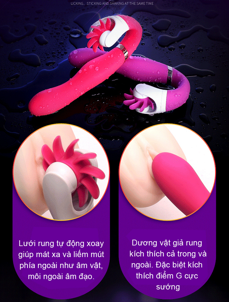 cách sử dụng Lưỡi rung cao cấp
