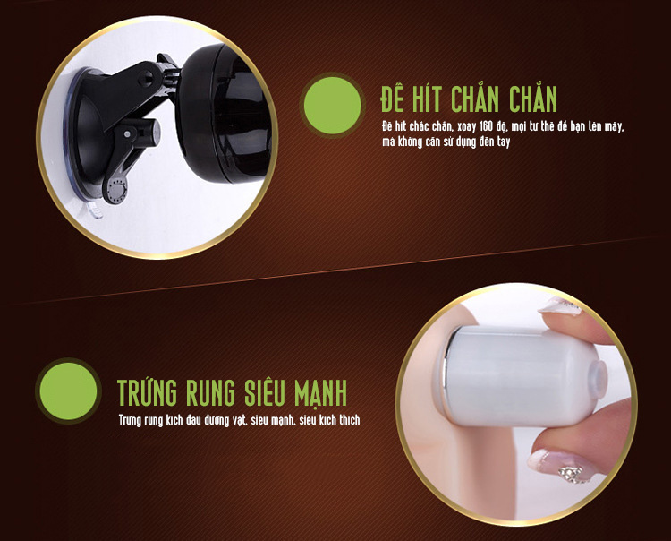 Cốc Thủ Dâm Nano không rung gắn tường