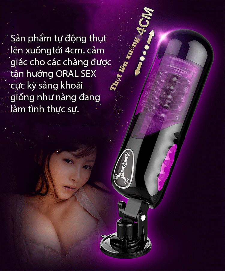hình ảnh cốc thủ dâm tự động Telescopic Sweetheart II