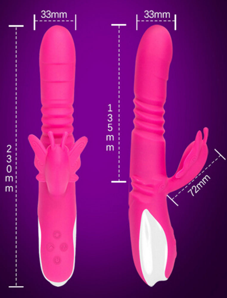 kích thước Dương vật rung thụt  Fanama