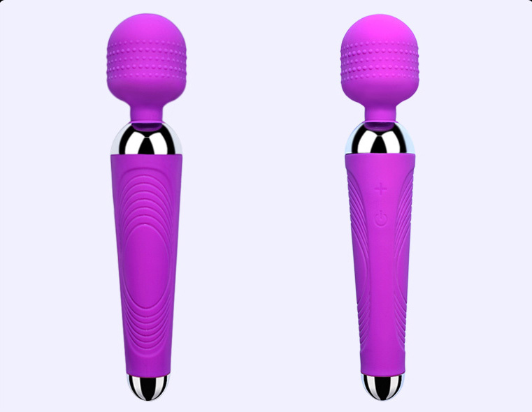 Chày Rung Massage silicon chống nước màu tím
